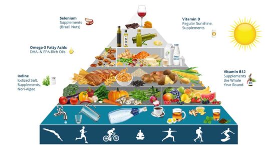 vegan food pyramid